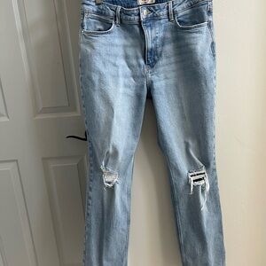 Wrangler high rise true straight